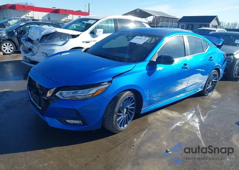 2021 Nissan Sentra Sr Xtronic Cvt z USA, uszkodzony, nr VIN 3N1AB8DV5MY330170